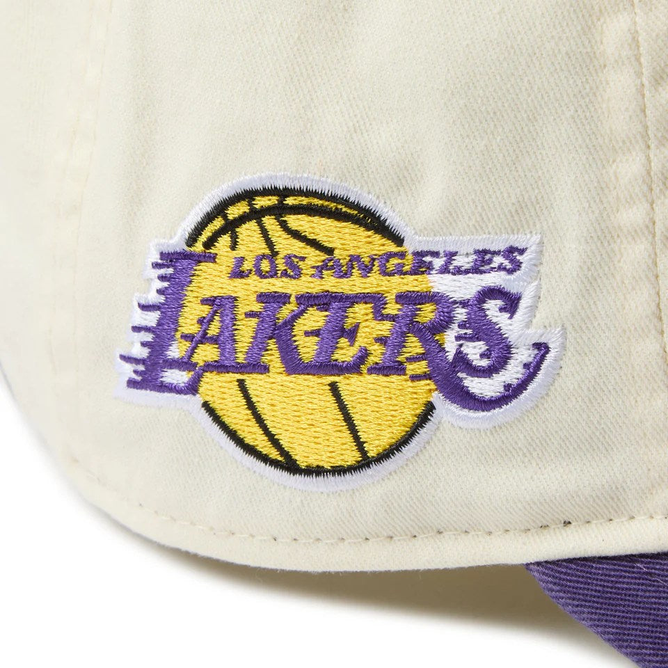 NEW ERA Los Angeles Lakers - 9THIRTY LEAGUE BUCKLE CHROME/PURPLE 【14667919】