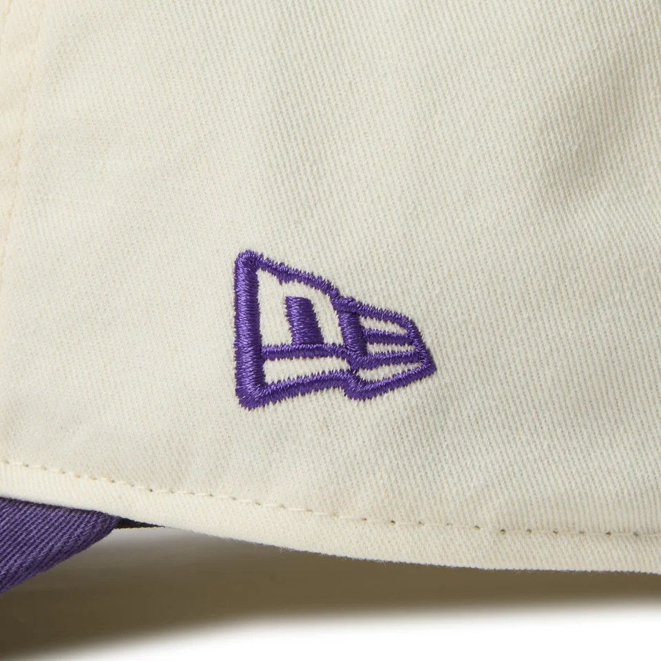 NEW ERA Los Angeles Lakers - 9THIRTY LEAGUE BUCKLE CHROME/PURPLE 【14667919】