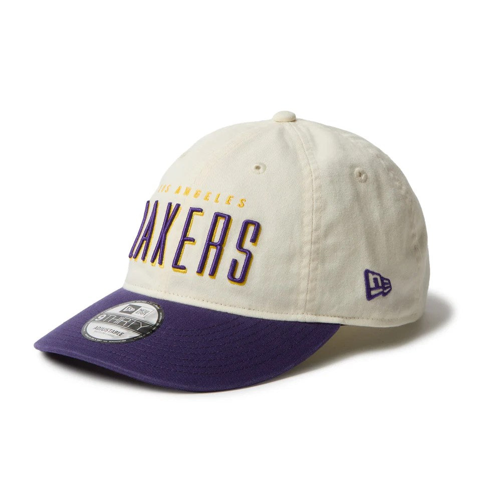 NEW ERA Los Angeles Lakers - 9THIRTY LEAGUE BUCKLE CHROME/PURPLE 【14667919】