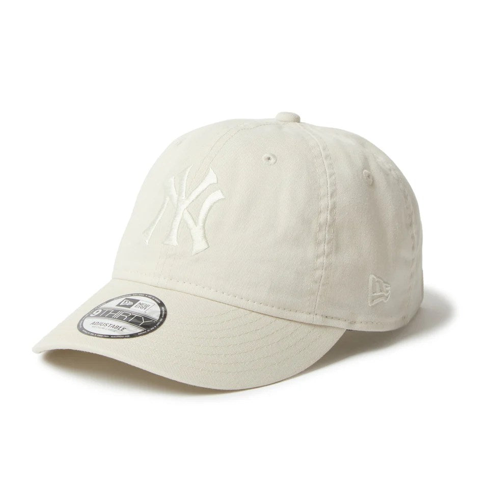 NEW ERA New York Yankees - 9THIRTY MLB Cooperstown Tonal Logo IVORY 【14667943】