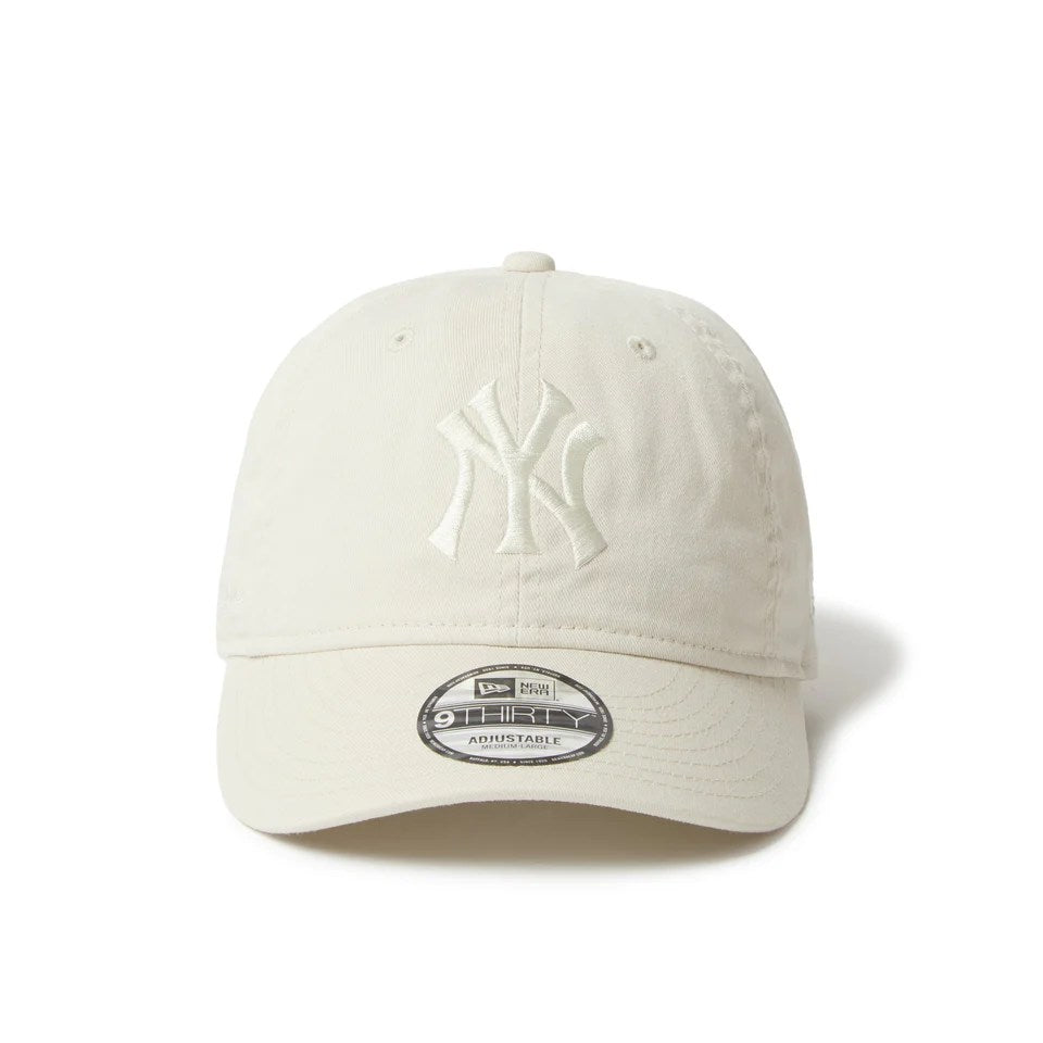 NEW ERA New York Yankees - 9THIRTY MLB Cooperstown Tonal Logo IVORY 【14667943】