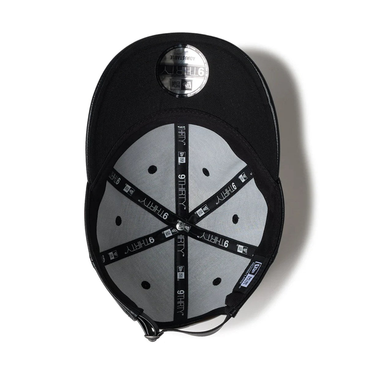 NEW ERA - 9THIRTY SYNTHETIC LEATHER BLACK 【14667937】