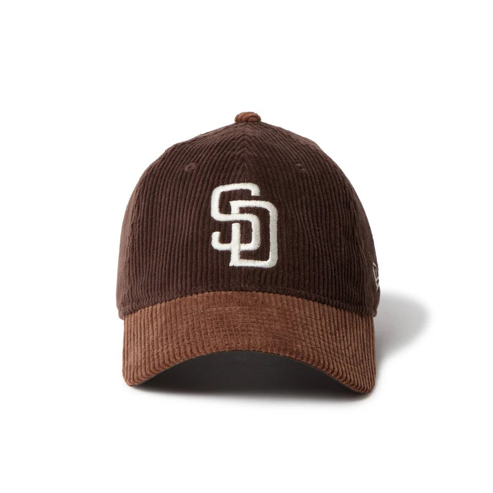 NEW ERA San Diego Padres - 9TWENTY Corduroy BROWN【14668027】