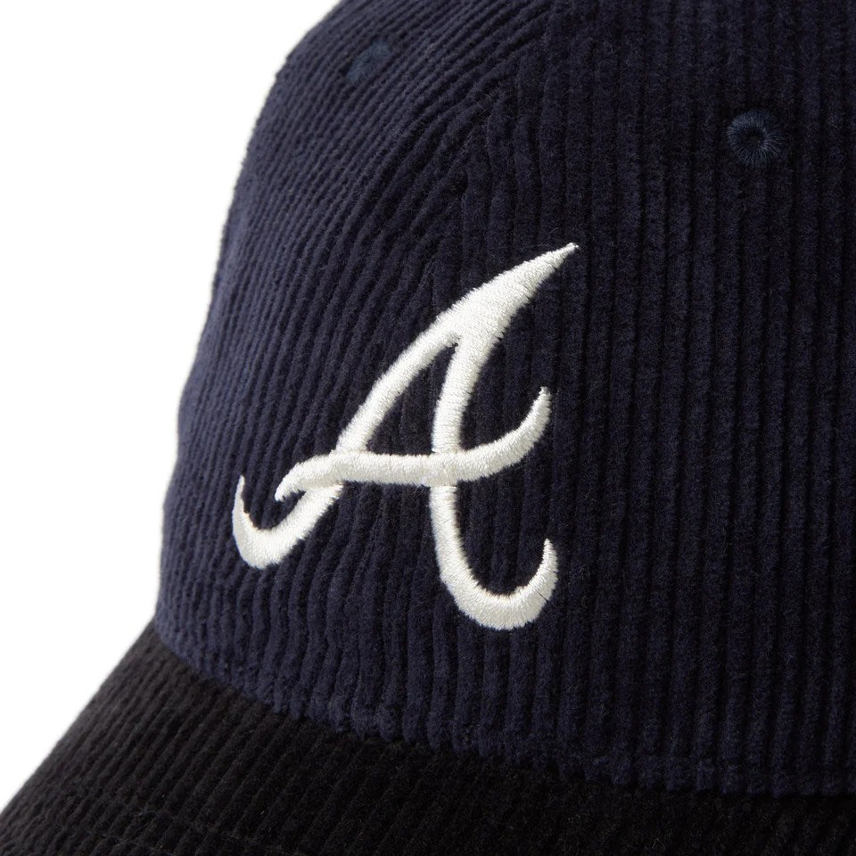 NEW ERA Atlanta Braves - 9TWENTY Corduroy BLACK【14668032】