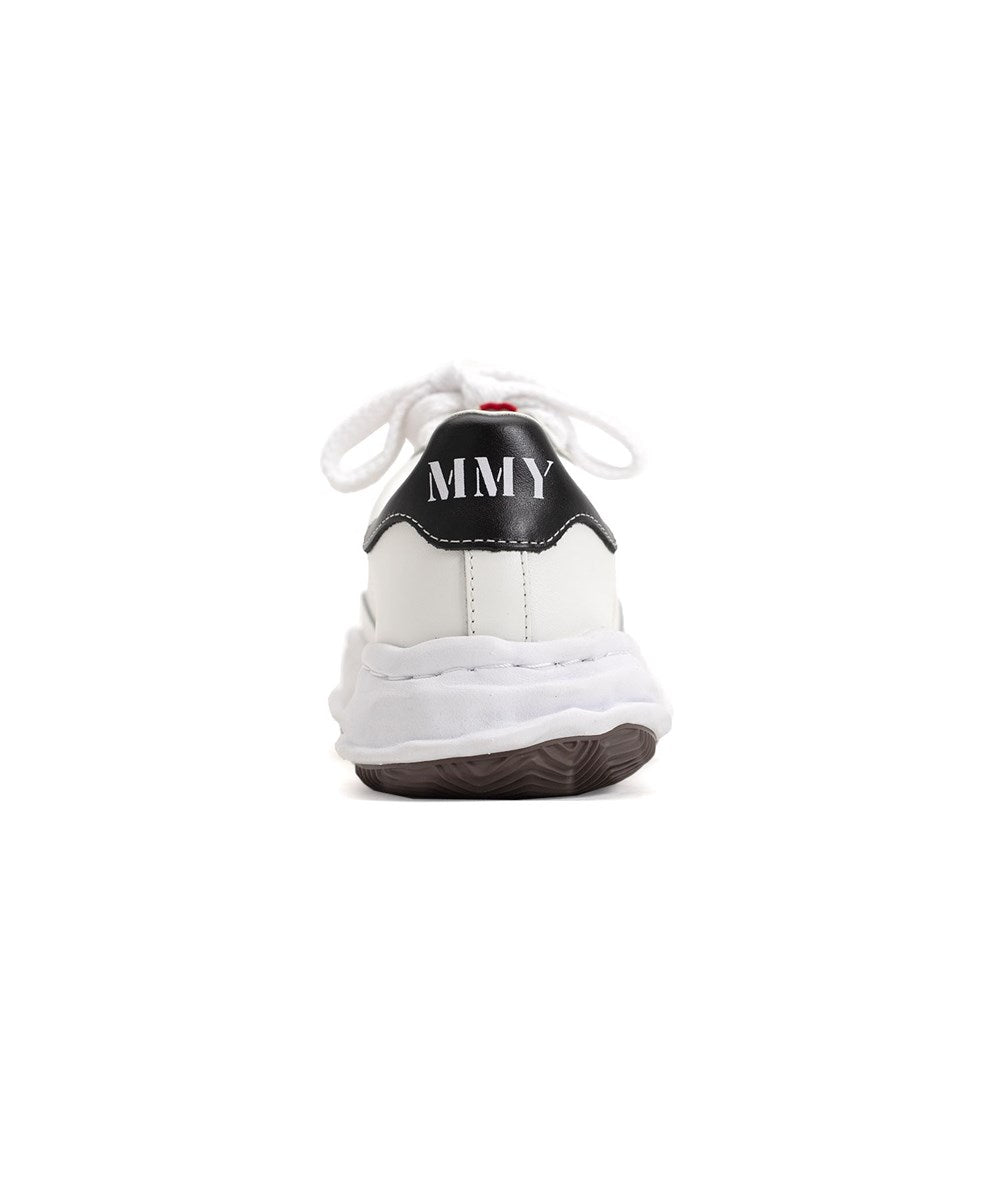 Maison MIHARA YASUHIRO BLAKEY LOW OG SOLE SHELL TOE LEATHER SNEAKER WHITE | White [A06FW702]