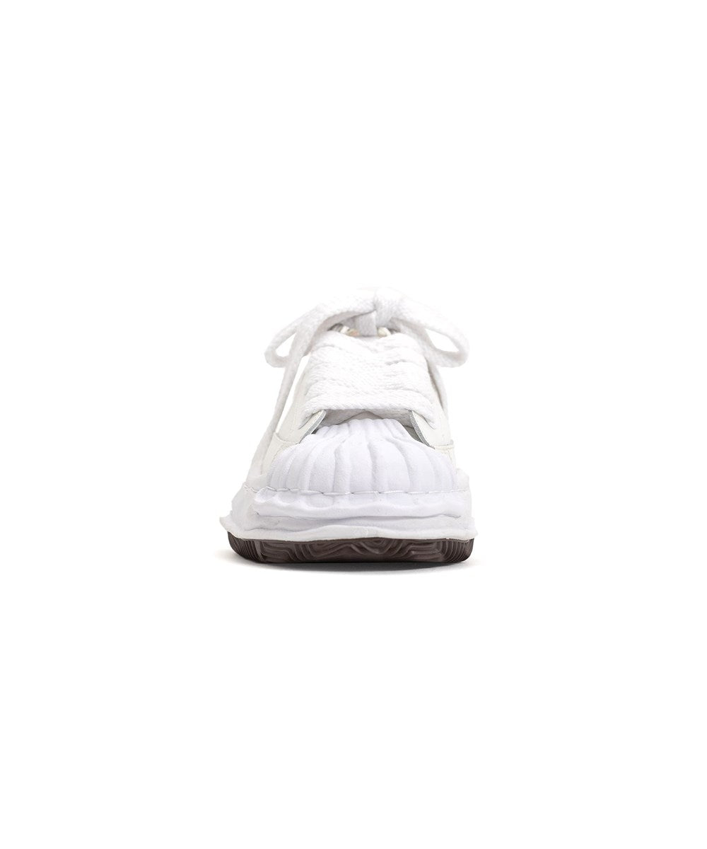 Maison MIHARA YASUHIRO BLAKEY LOW OG SOLE SHELL TOE LEATHER SNEAKER WHITE | White [A06FW702]