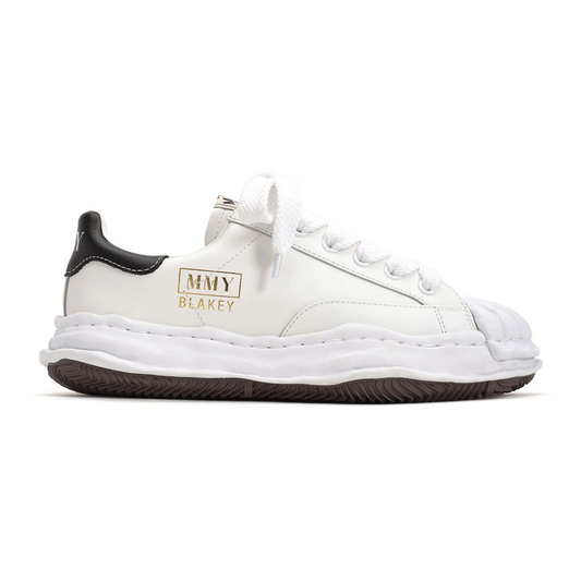 Maison MIHARA YASUHIRO BLAKEY LOW OG SOLE SHELL TOE LEATHER SNEAKER WHITE | White [A06FW702]