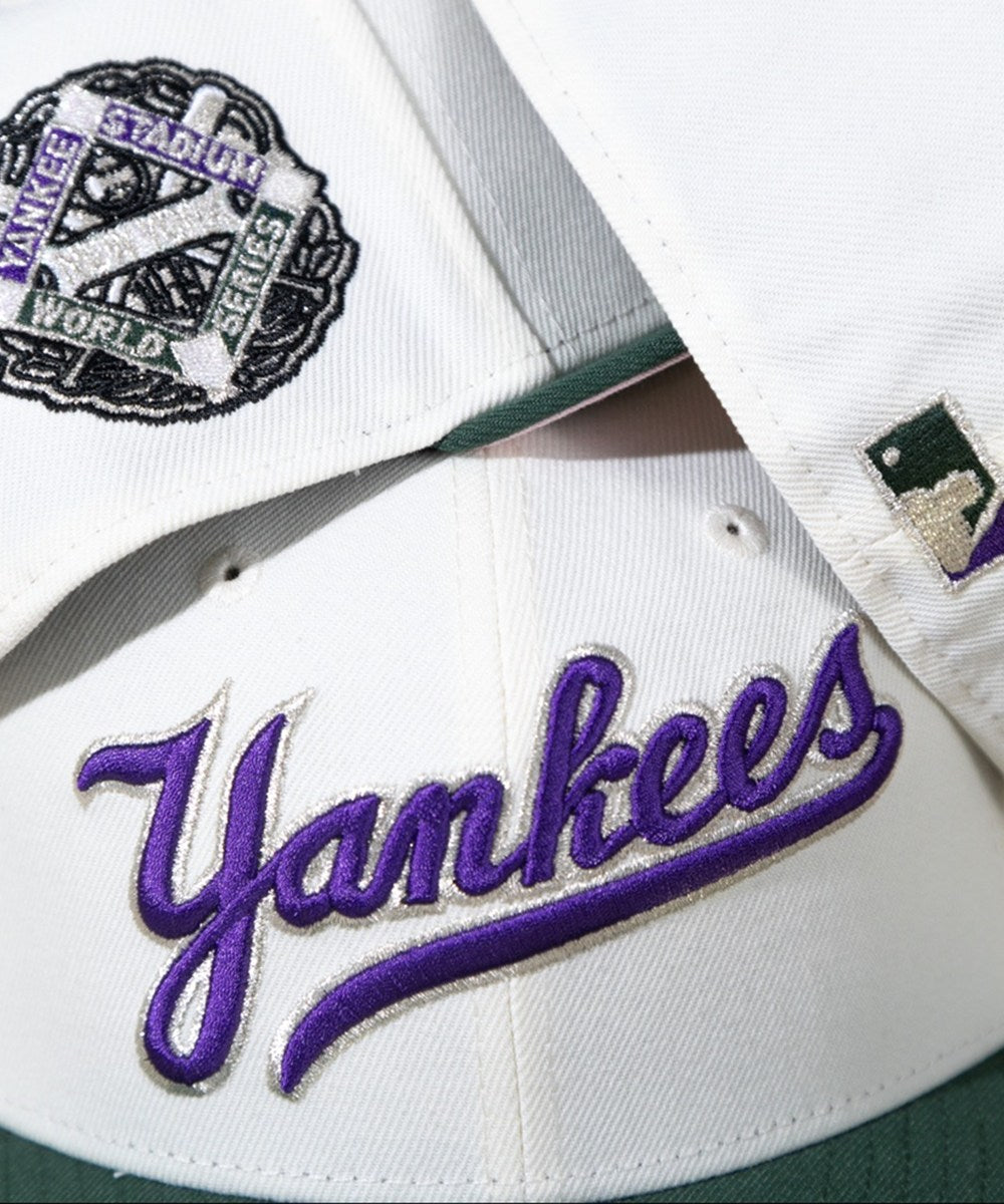 NEW ERA - New York Yankees Yankee Stadium Chrome White/Dark Green