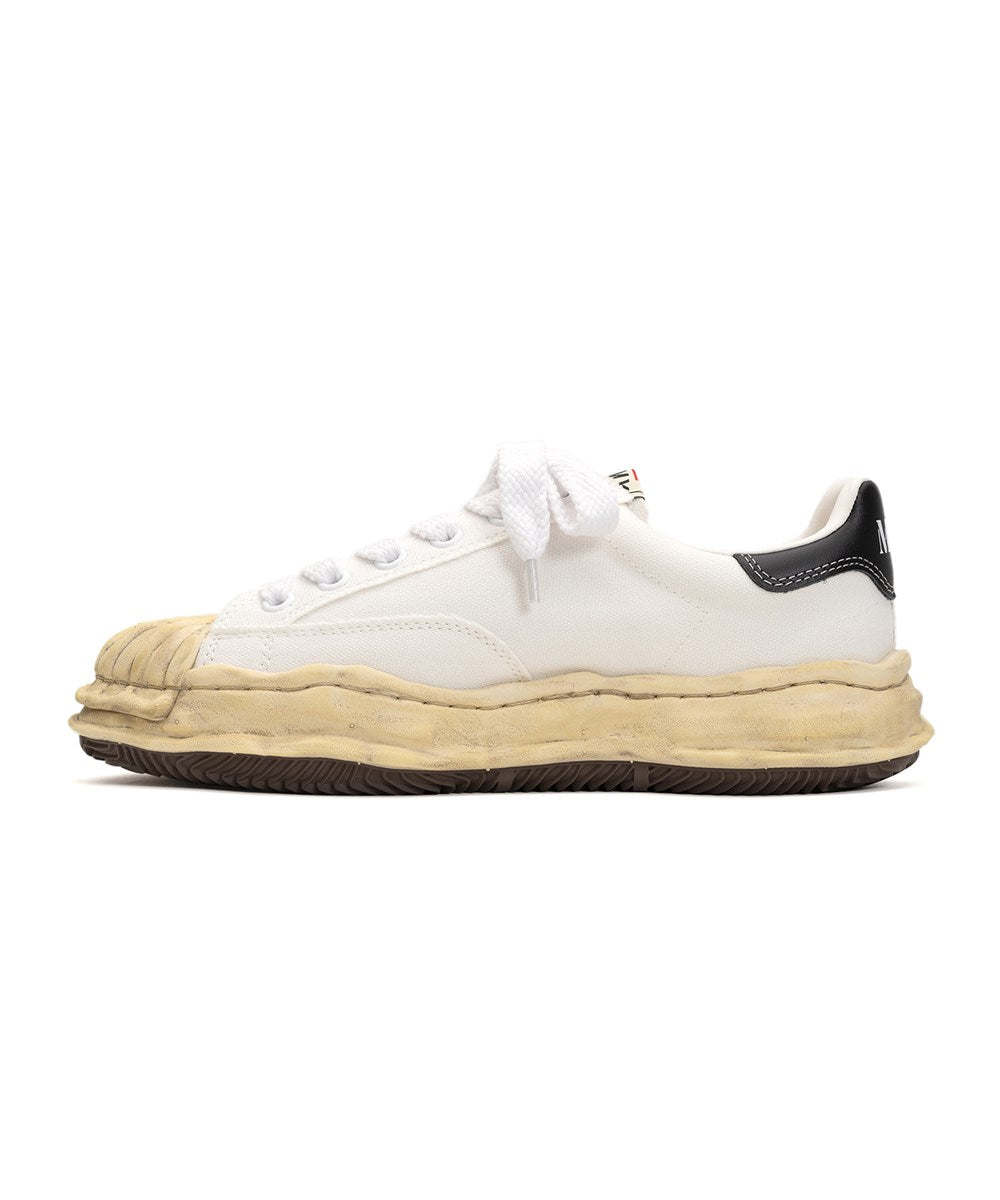 Maison MIHARA YASUHIRO ミハラヤスヒロ BLAKEY LOW ブレイキー ローVINTAGE COLOR DYED OG SOLE CANVAS LOW-TOP WHITE | ホワイト【A13FW728】