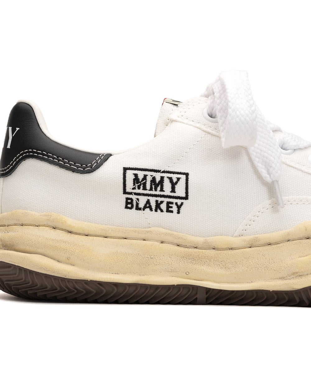 Maison MIHARA YASUHIRO ミハラヤスヒロ BLAKEY LOW ブレイキー ローVINTAGE COLOR DYED OG SOLE CANVAS LOW-TOP WHITE | ホワイト【A13FW728】