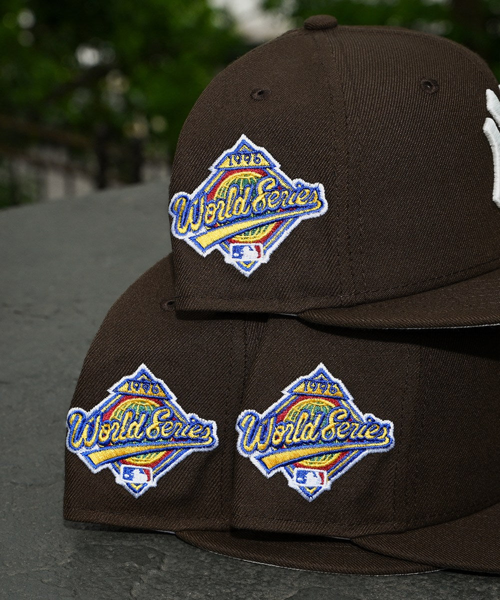 NEW ERA - New York Yankees NYCO WORLD SERIES 1996 59FIFTY WALNUTS
