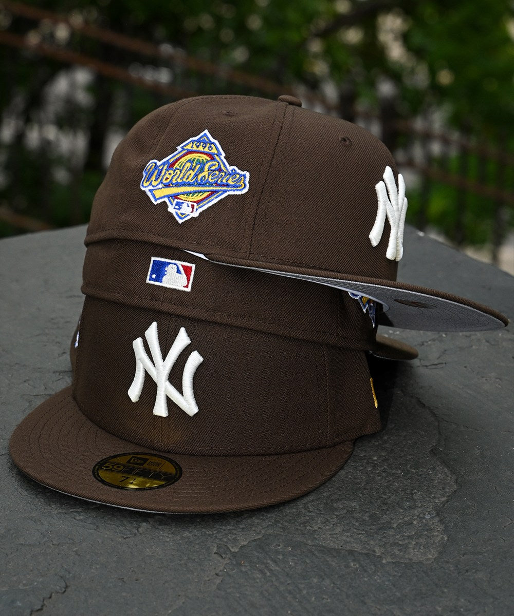 NEW ERA - New York Yankees NYCO WORLD SERIES 1996 59FIFTY WALNUTS