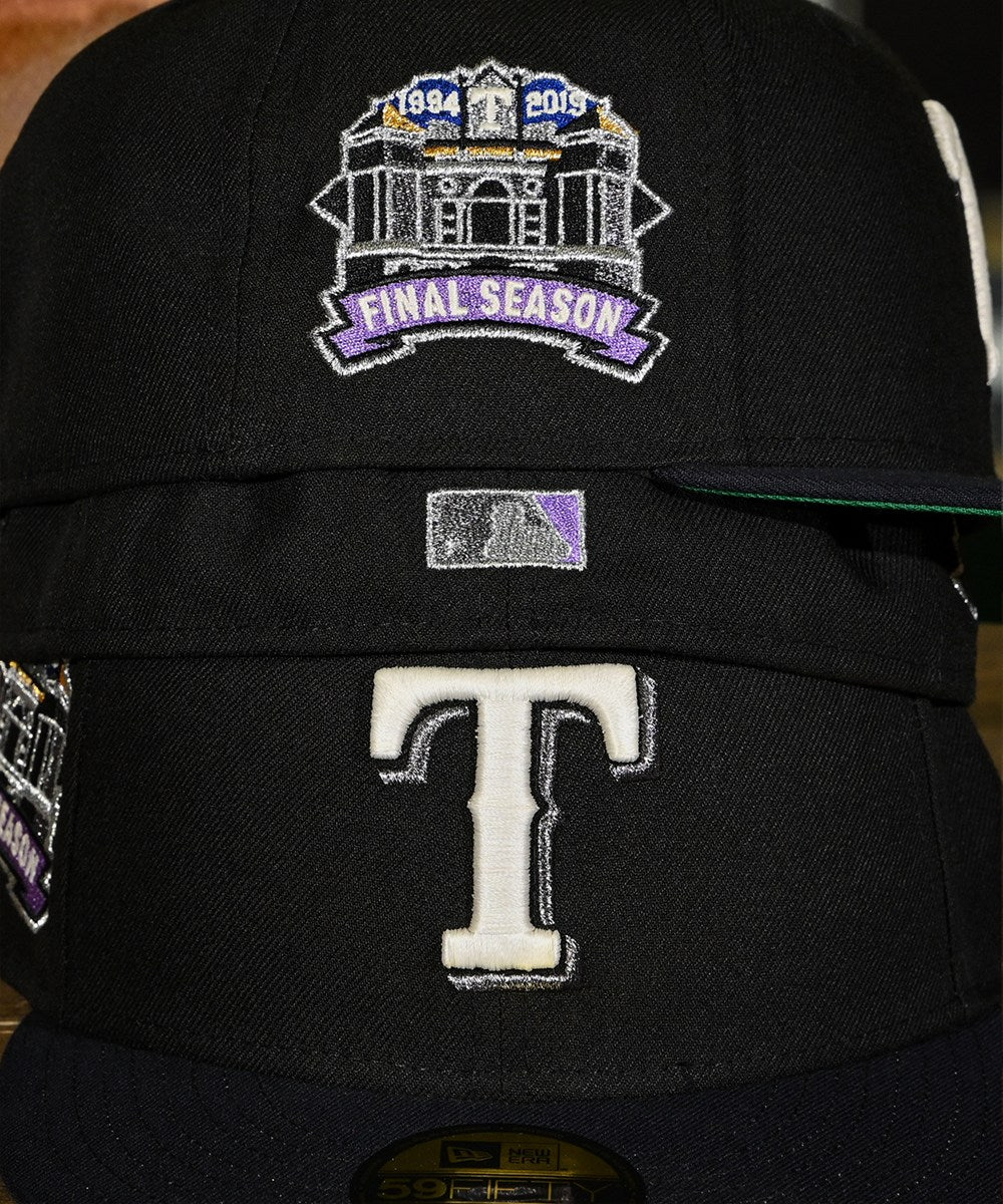 NEW ERA - Texas Rangers Final Season Black/Navy 59Fifty