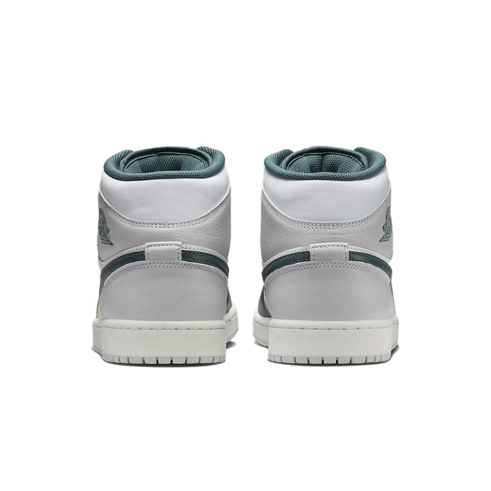 AIR JORDAN 1 MID SE エア ジョーダン 1 WHITE/GREEN-NEUTRAL GREY ホワイト/オキシダイズドグリーン × セイル-ニュートラルグレー【FQ7720-103】