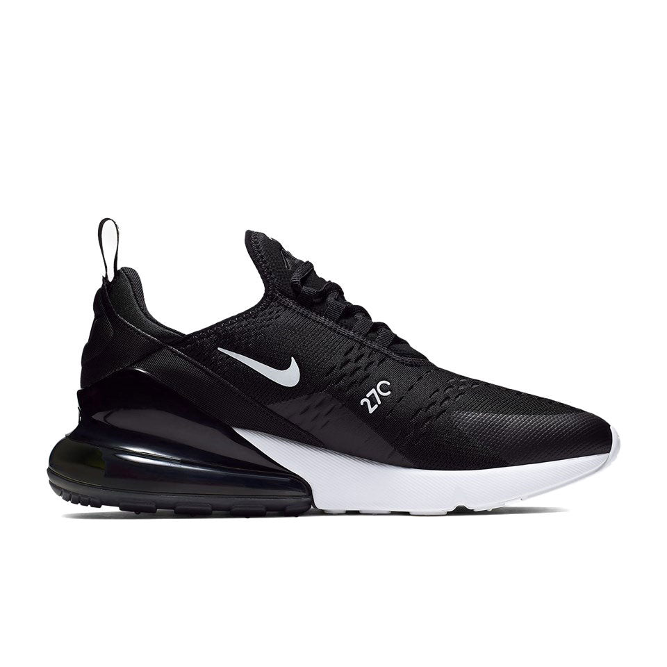 NIKE AIR MAX 270 Nike Air Max 270 BLACK/ANTHRACITE-WHITE「黑色 x 白色 x 太陽紅 x 煤灰色」 [AH8050-002]