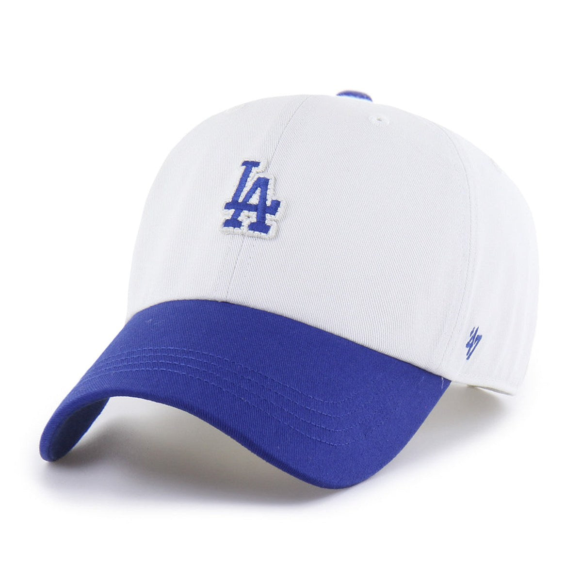 ’47 BRAND Los Angeles Dodgers - CLEAN UP WHITE/BLUE 【4920544 47A-CLP-B-CONTT12CNS-SS】
