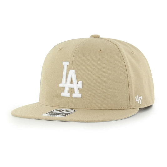 ’47 BRAND Los Angeles Dodgers - CAPTAIN NO SHOT KHAKI【14751244 47A B-NSHOT12WBP-KHC】