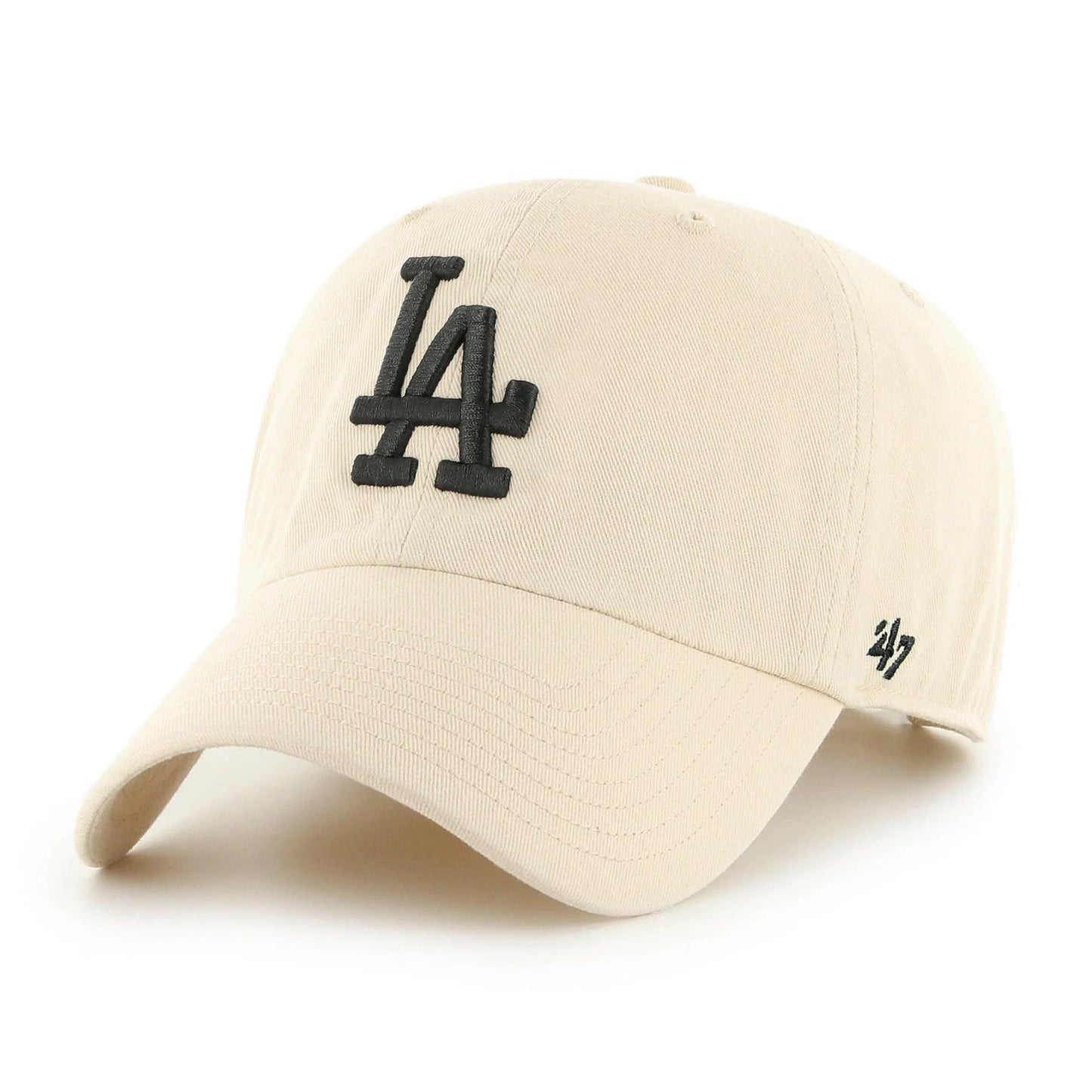 ’47 BRAND Los Angeles Dodgers - KIDS CLEAN UP NATURAL【14751048 47K B-RGW12GWS-NTB-KIDS】