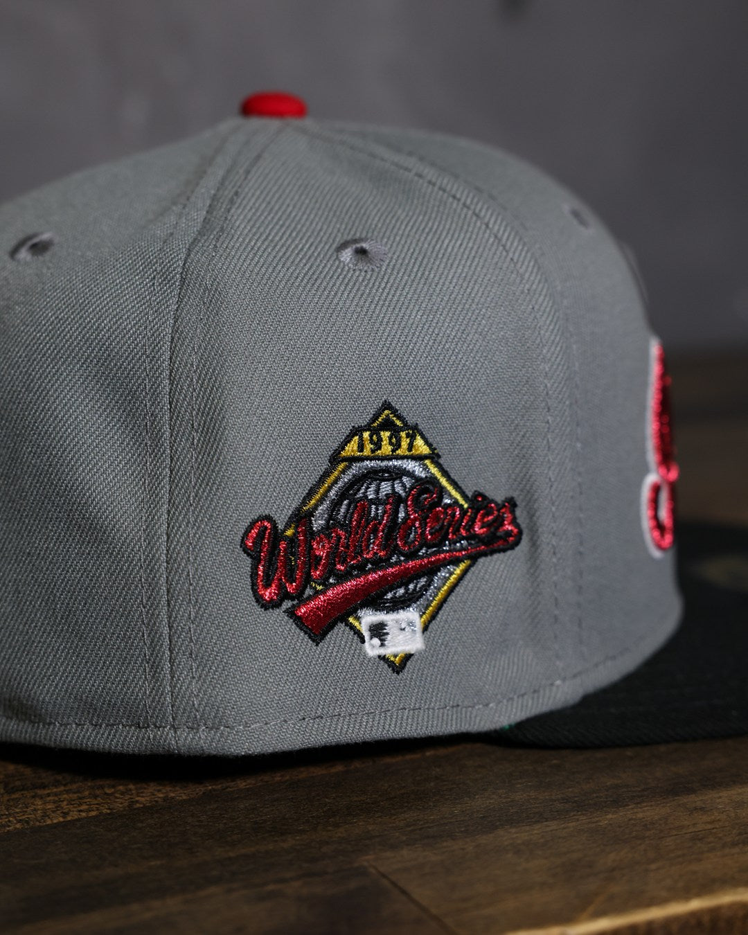 NEW ERA - Cleveland Indians 1997 World Series Dark Graphite/Black