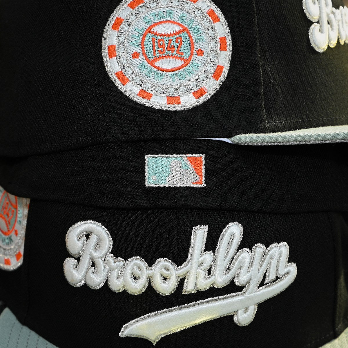 NEW ERA - Brooklyn Dodgers 59Fifty 1942 All Star Game Black/Everest Green