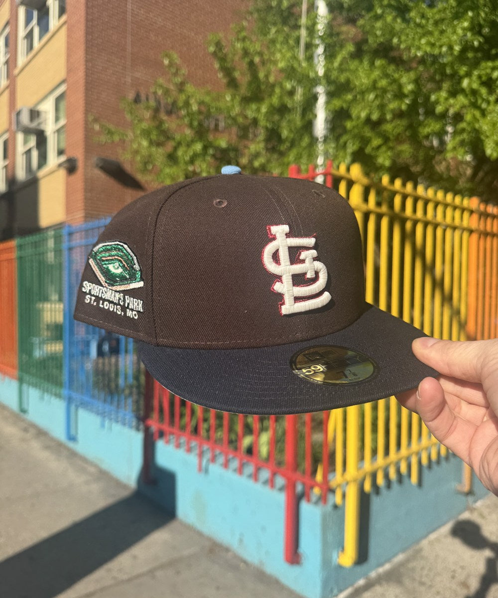 NEW ERA - St Louis Cardinals Sportsman Park 59Fifty Brown/Navy