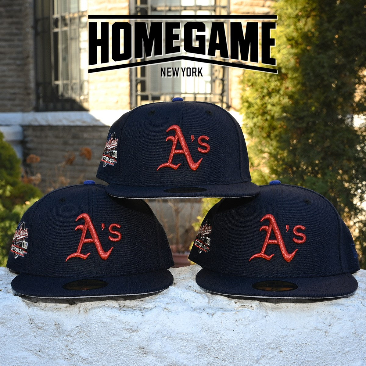 NEW ERA - Oakland Athletics 59Fifty 1989 World Series Navy