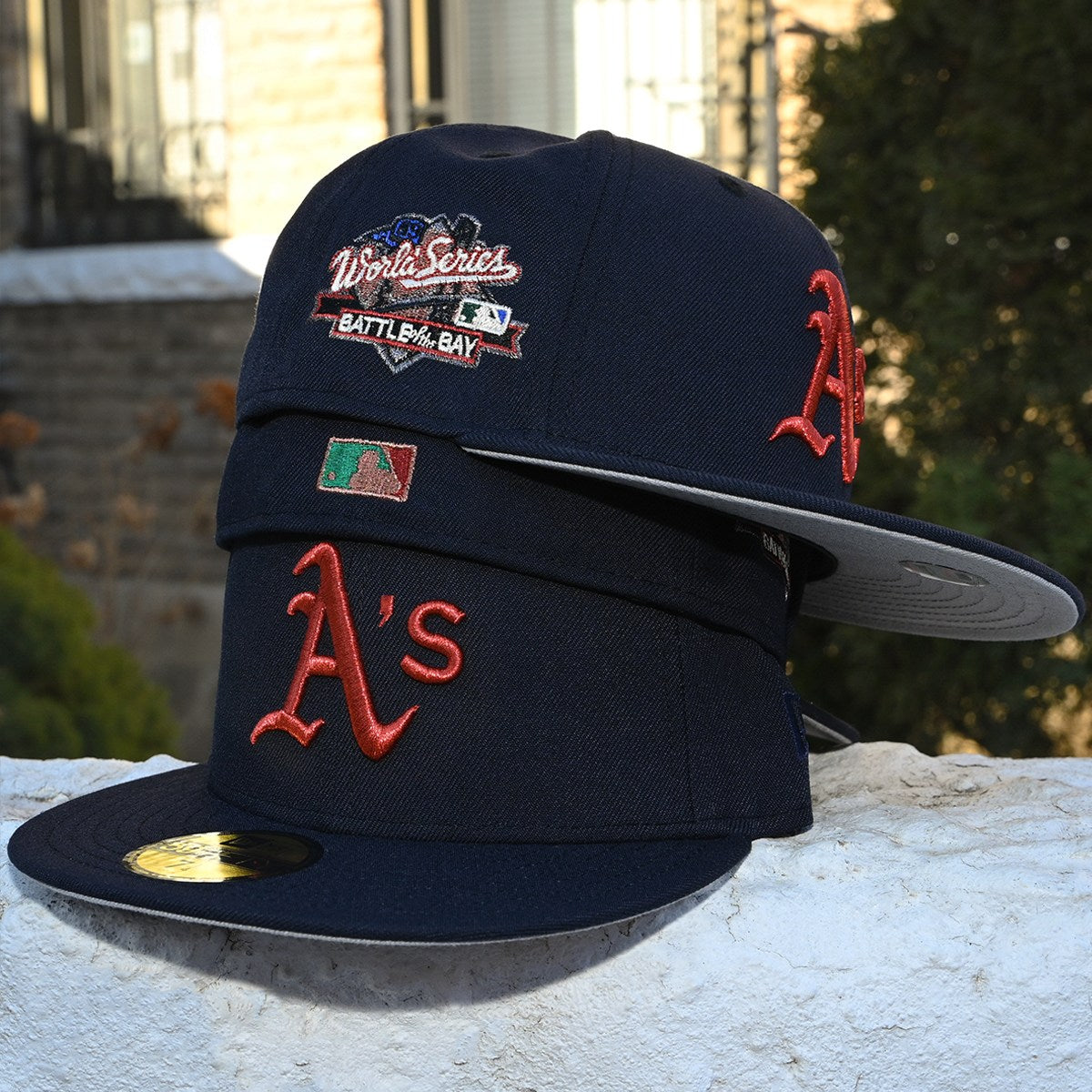 NEW ERA - Oakland Athletics 59Fifty 1989 World Series Navy