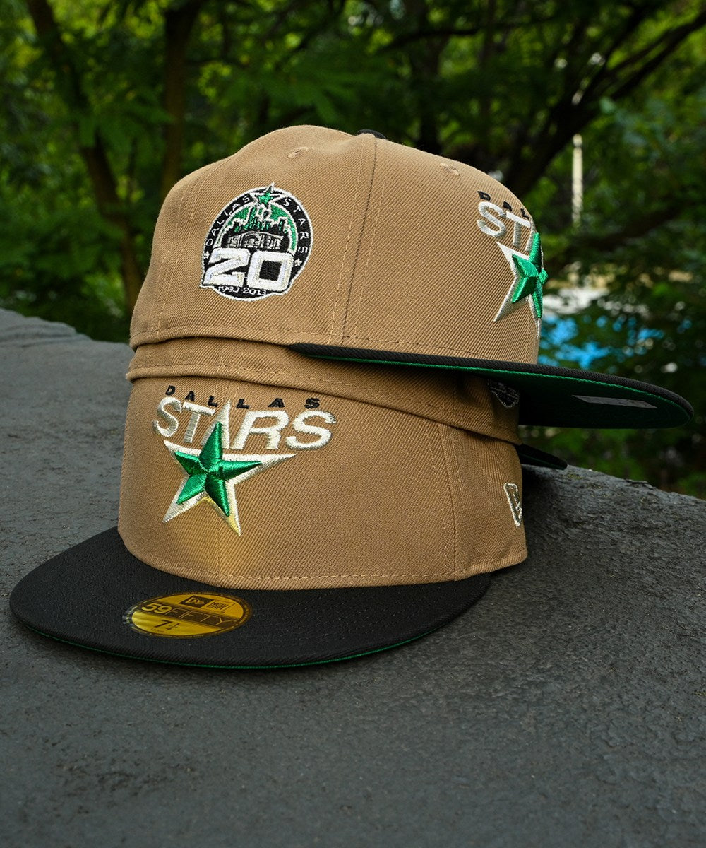 NEW ERA - Dallas Stars 20th Anniversary Khaki/Black 59Fifty