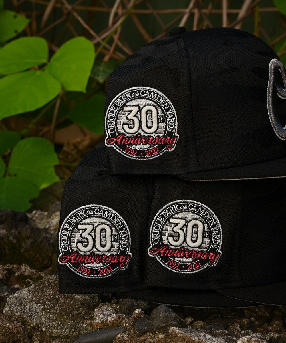 NEW ERA - Baltimore Orioles 59Fifty 30th Anniversary Black Camo/Black