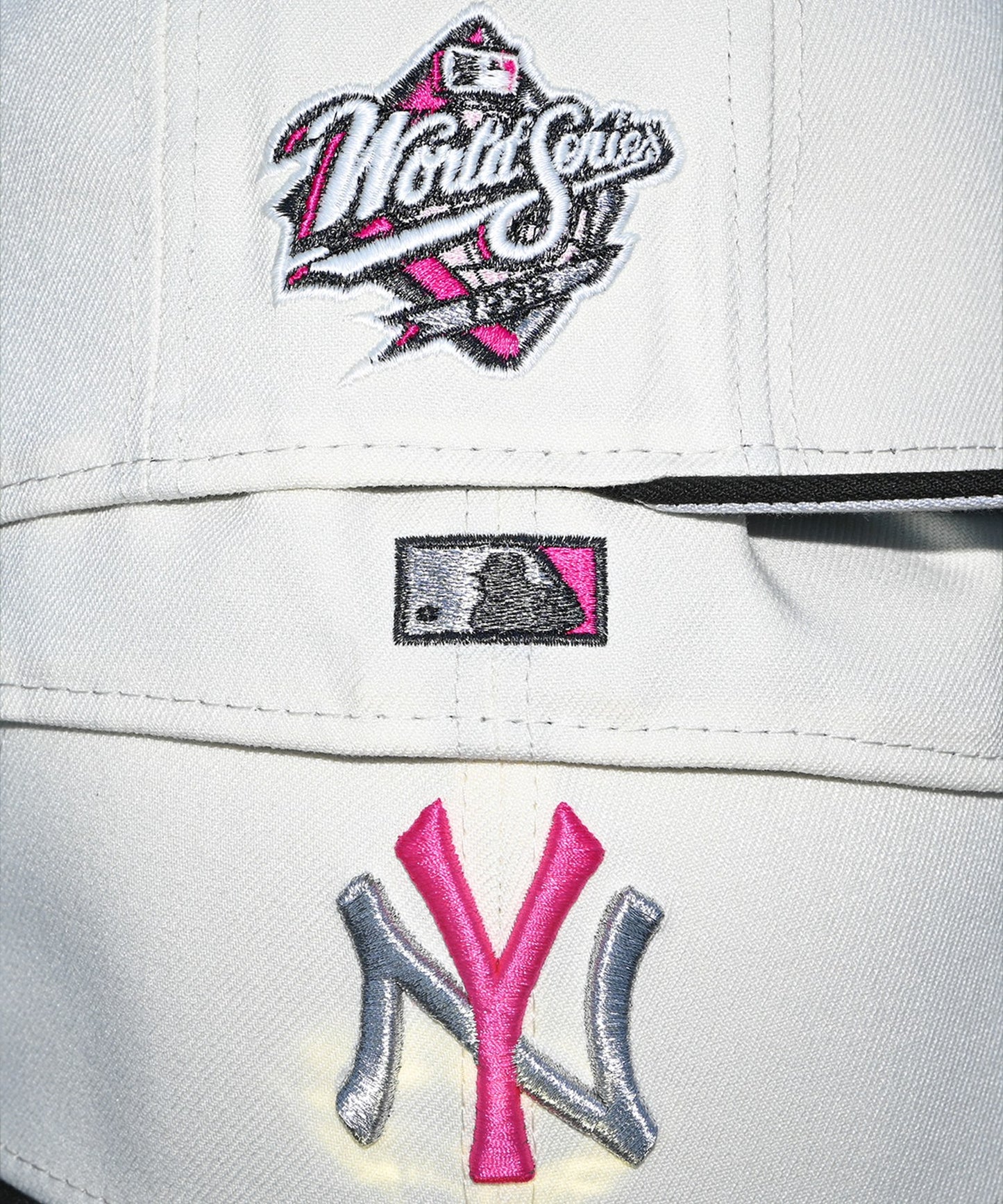 NEW ERA New York Yankees - 59Fifty 1998 World Series  Chrome/Bk/Pink