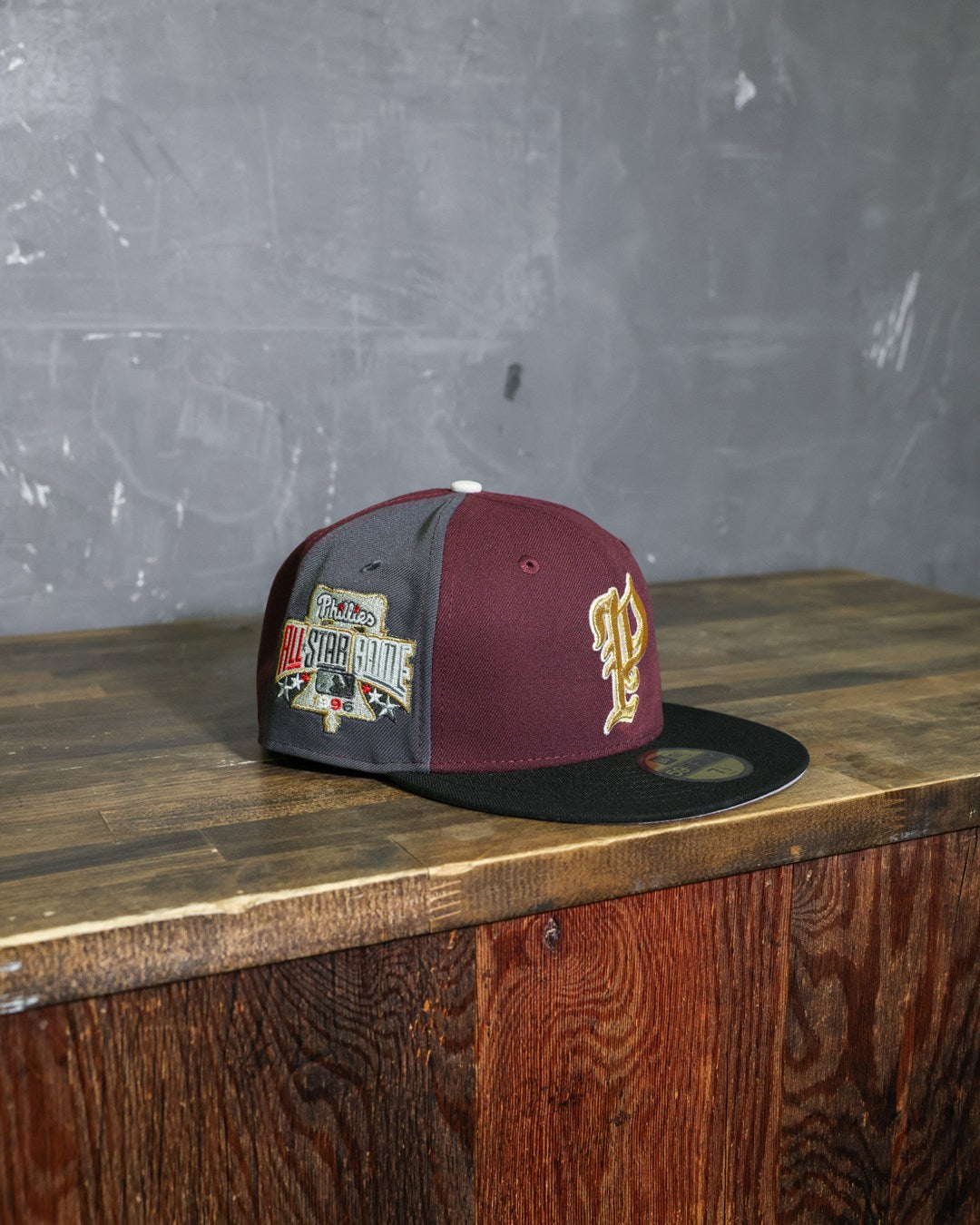 NEW ERA - Philadelphia Phillies 59Fifty 1996 All Star Game Maroon/Black