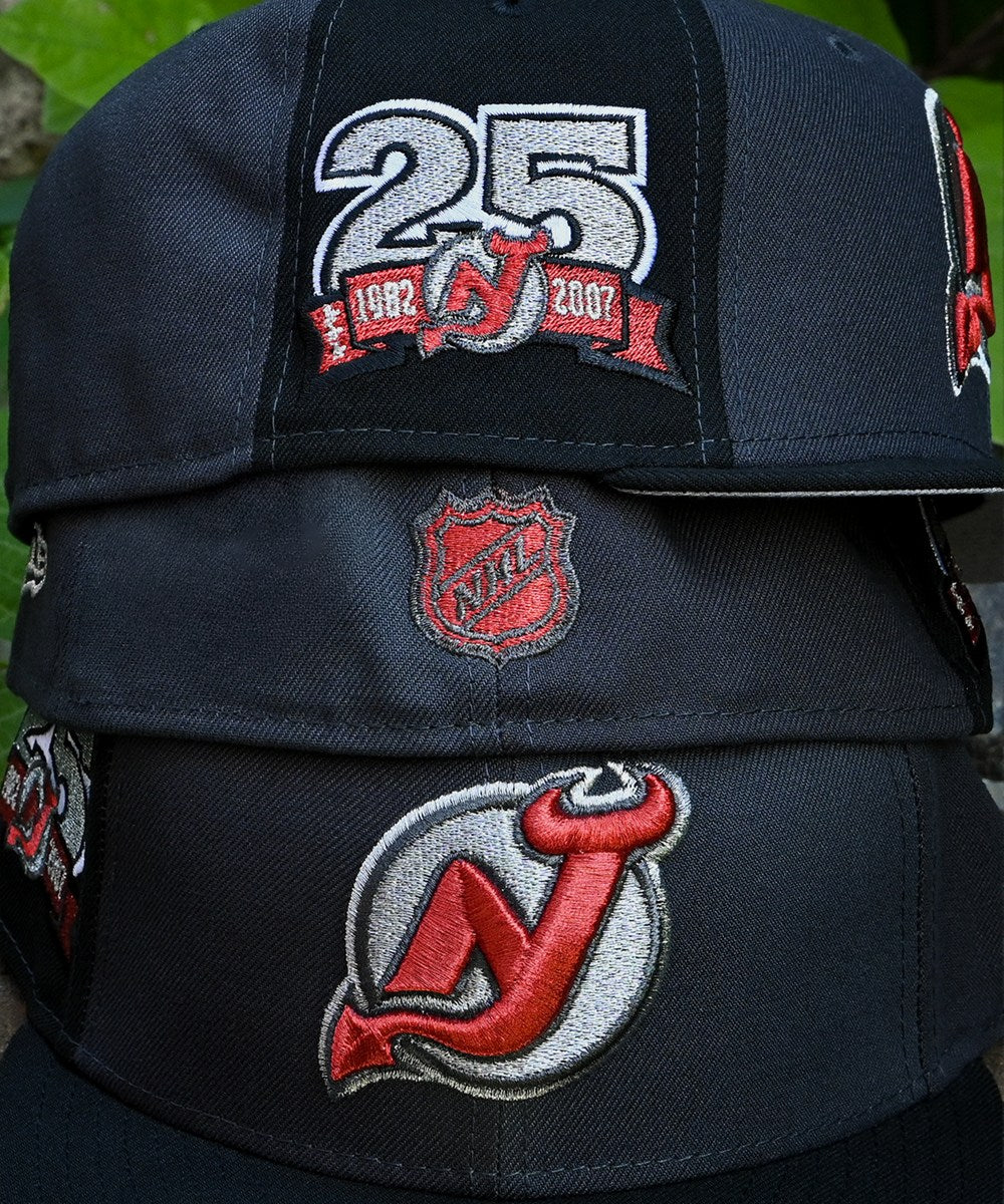 NEW ERA - New Jersey Devils 59Fifty 25th Anniversary Graphite/Black