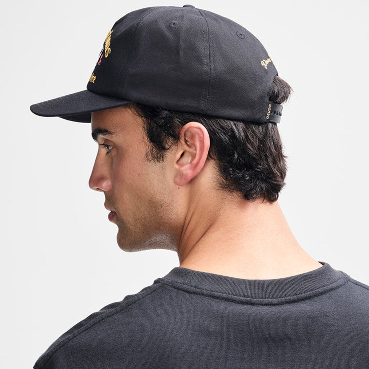 DEUS EX MACHINA - Knucklebones Cap Black 【D261MHA334】