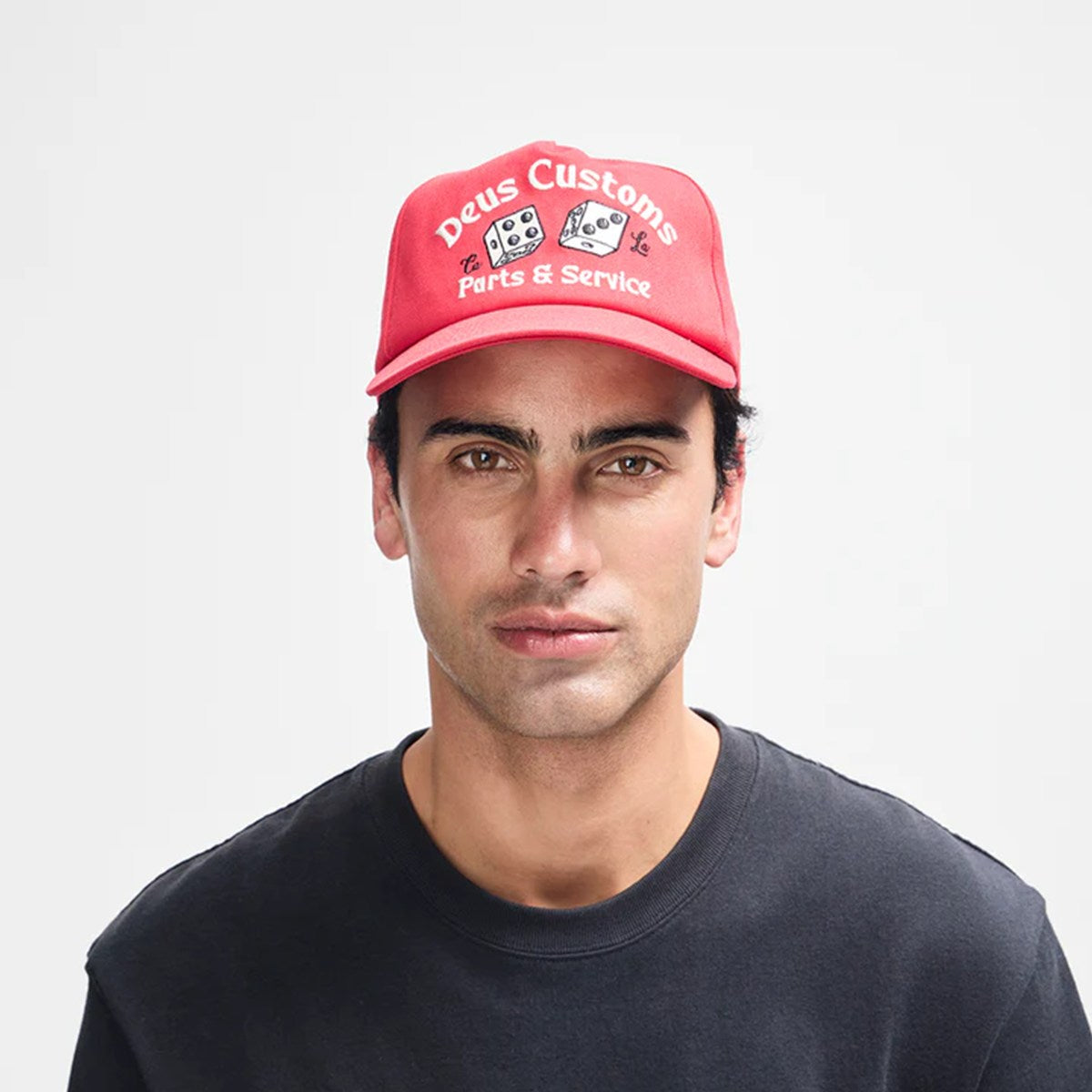 DEUS EX MACHINA - Knucklebones Cap Melon Red 【D261MHA334】