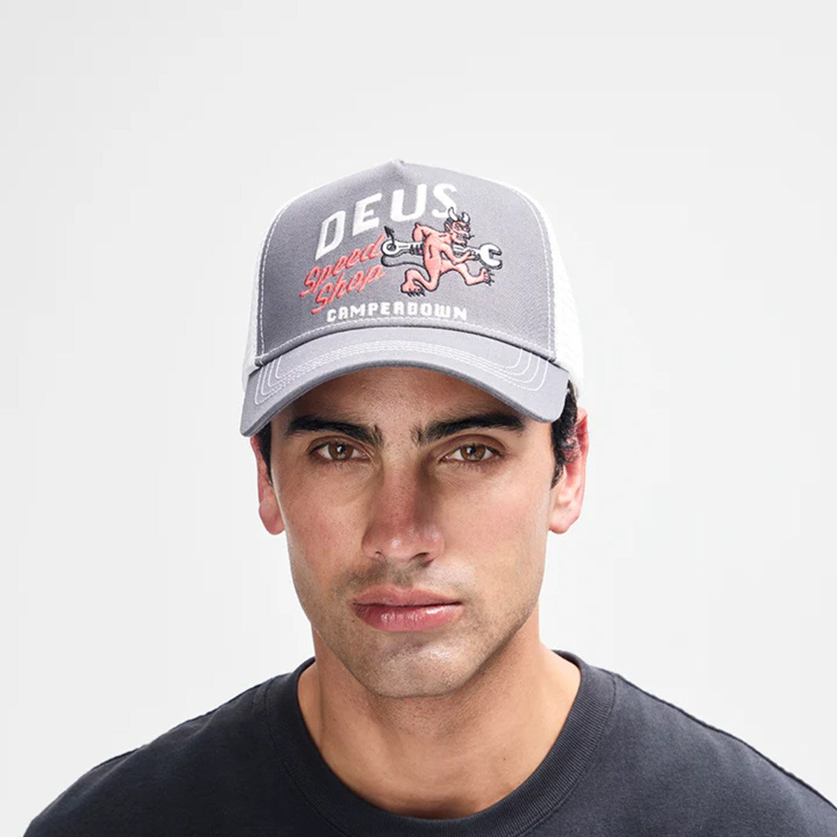 DEUS EX MACHINA - Dogleg Trucker Dark Grey 【D261MHA336】