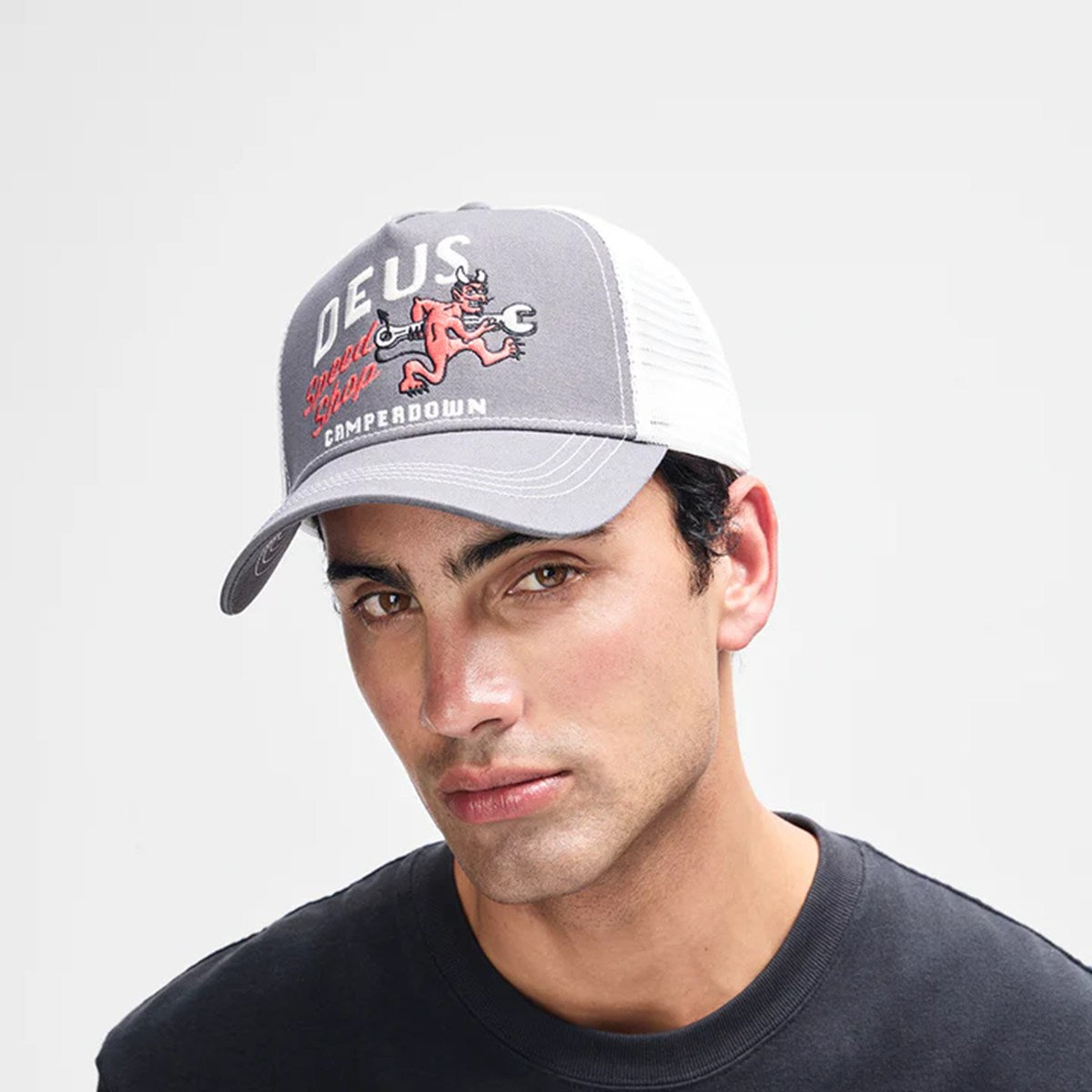 DEUS EX MACHINA - Dogleg Trucker Dark Grey 【D261MHA336】