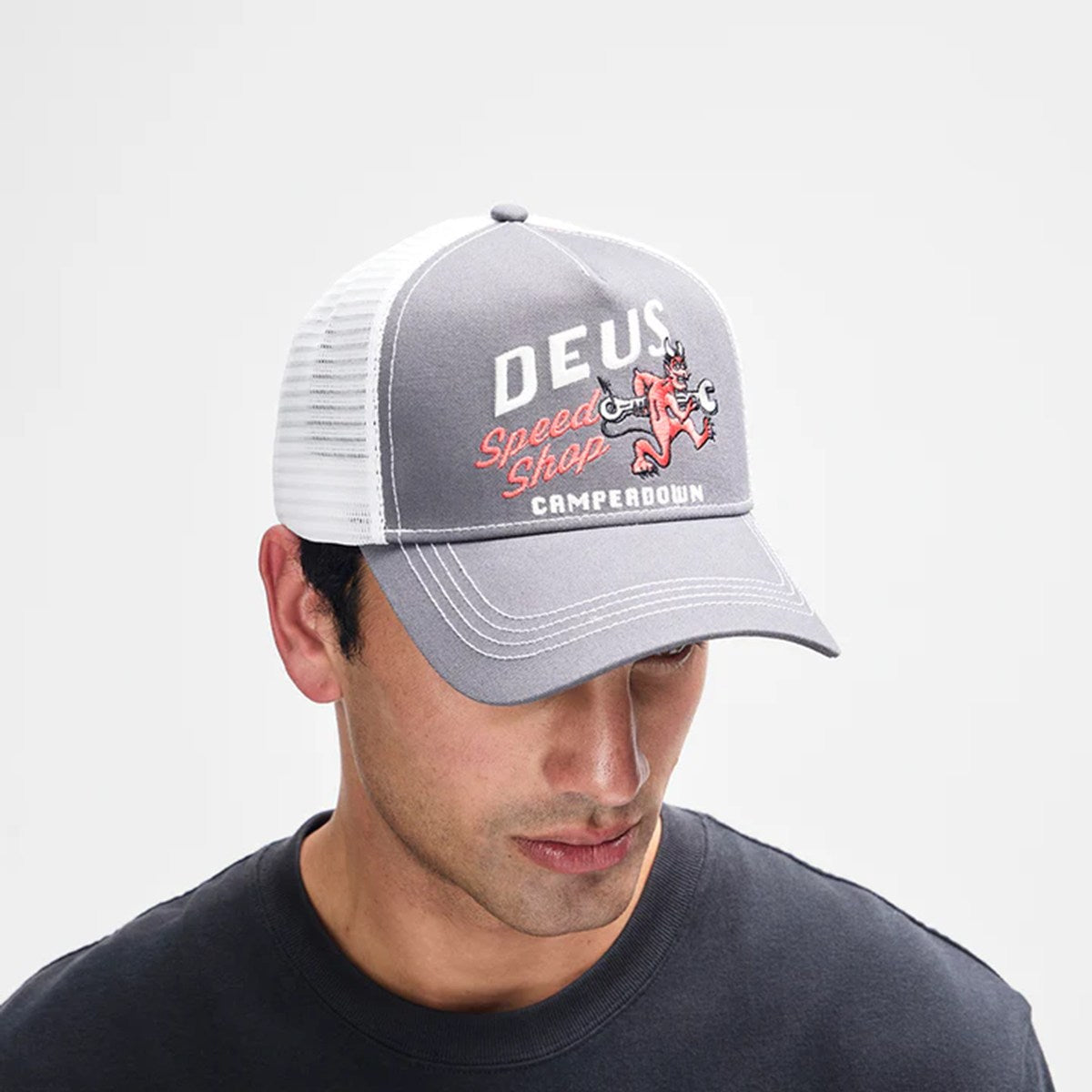 DEUS EX MACHINA - Dogleg Trucker Dark Grey 【D261MHA336】