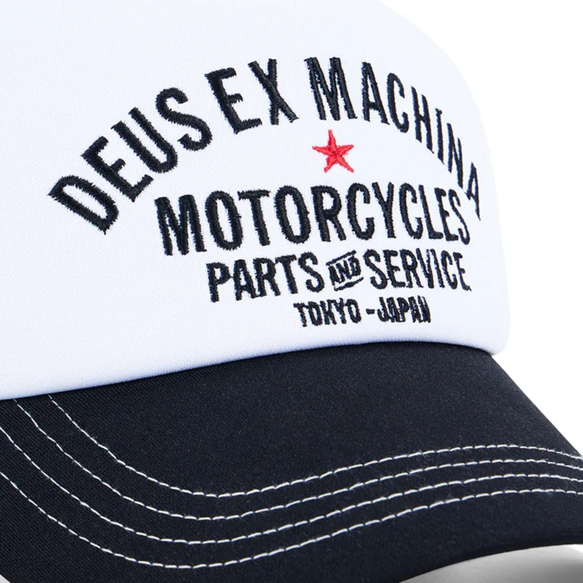 DEUS EX MACHINA - Tokyo Original Address Trucker Black 【D261UHA030】