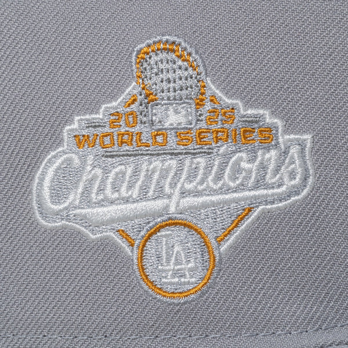 NEW ERA - Los Angeles Dodgers 59FIFTY World Series Champion 2025 GRAY【15165002】