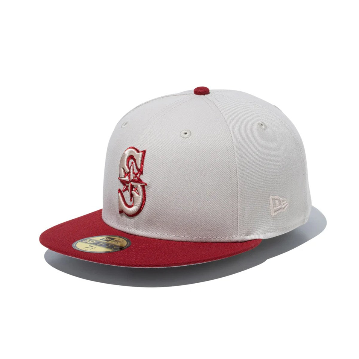 NEW ERA Seattle Mariners - 59FIFTY Rising Sun STONE/RED 【15087741】