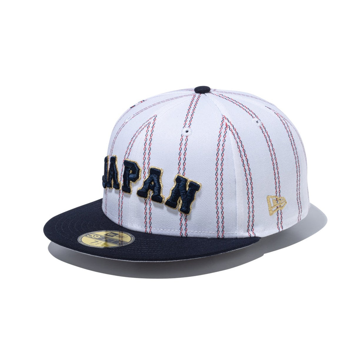 NEW ERA - 59FIFTY World Baseball Classic JAPAN LOGO MUSO STRIPE WHITE/NAVY 【14958117】