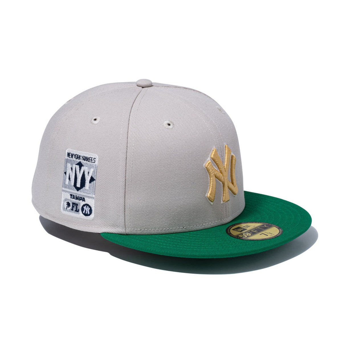 NEW ERA New York Yankees - 59FIFTY Cactus & Grape Fruit STONE/KELLY GREEN 【14921967】