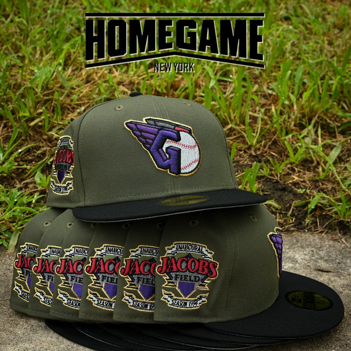 NEW ERA - Cleveland Guardians 59Fifty Jacob’s Field New Olive/Black