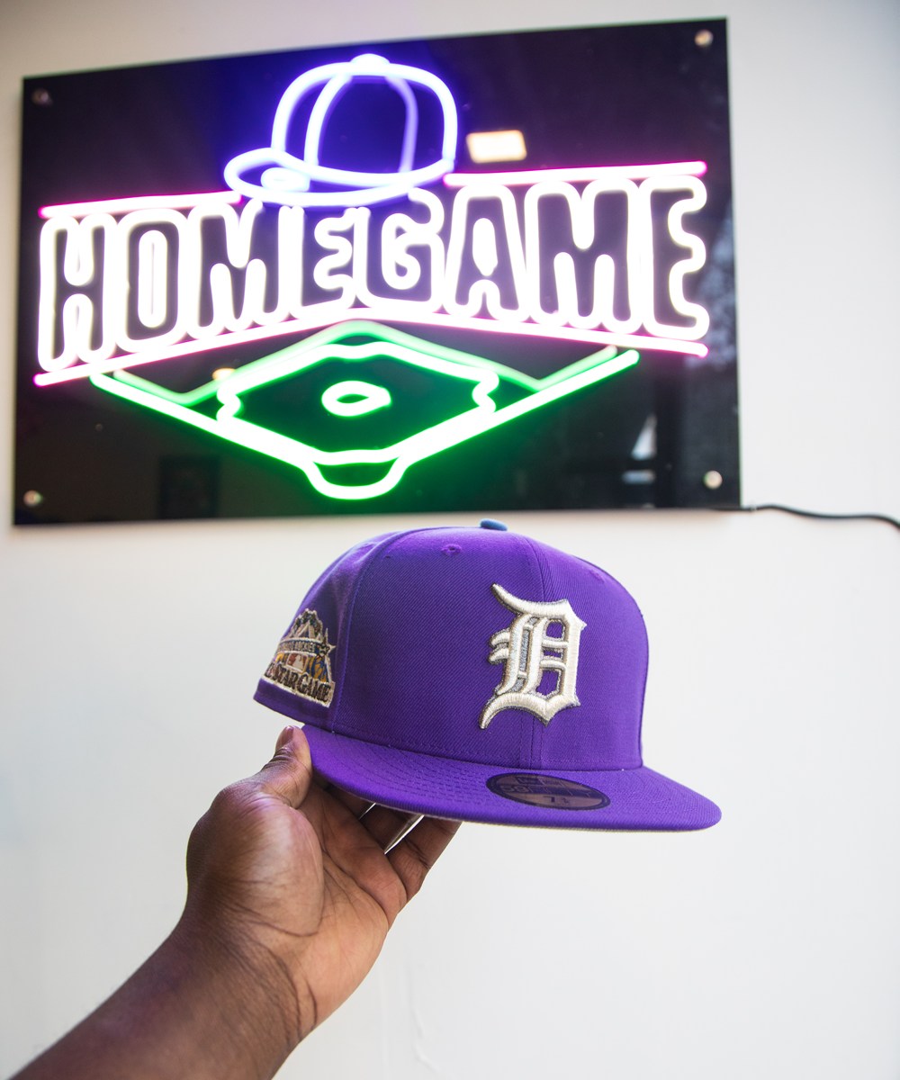 Detroit Tigers 1993 All Star Game True Purple 59Fifty New Era