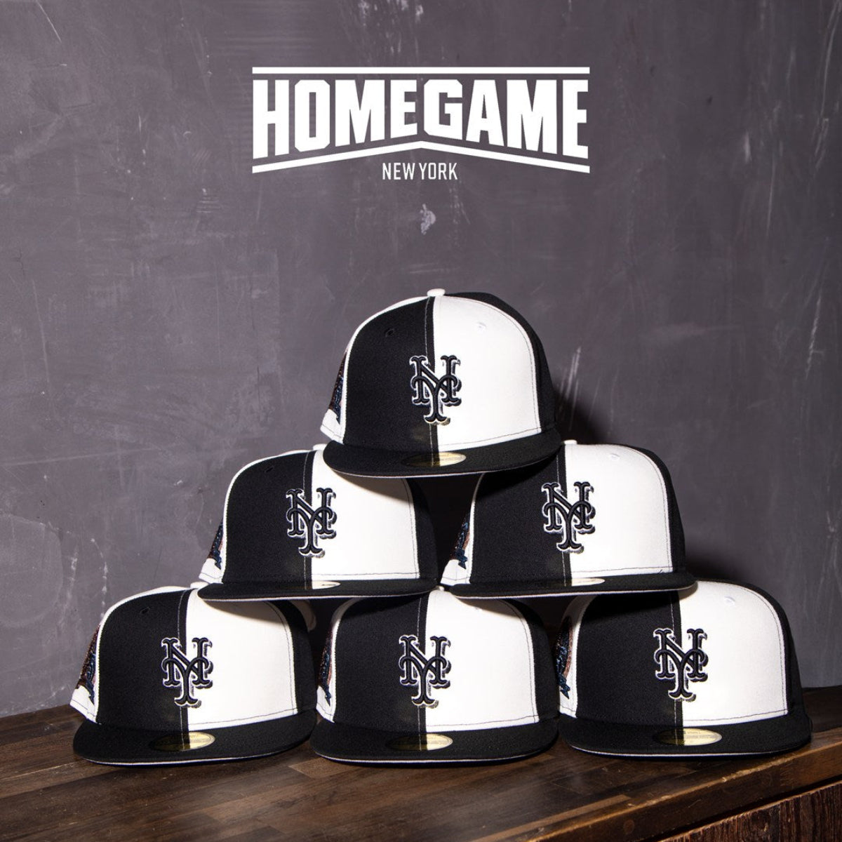 NEW ERA - New York Mets 59Fifty 25th Anniversary Chrome White/Black