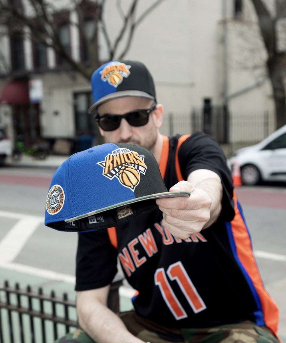 NEW ERA - New York Knicks City Never Sleeps Royal/Black/Woodland Camo