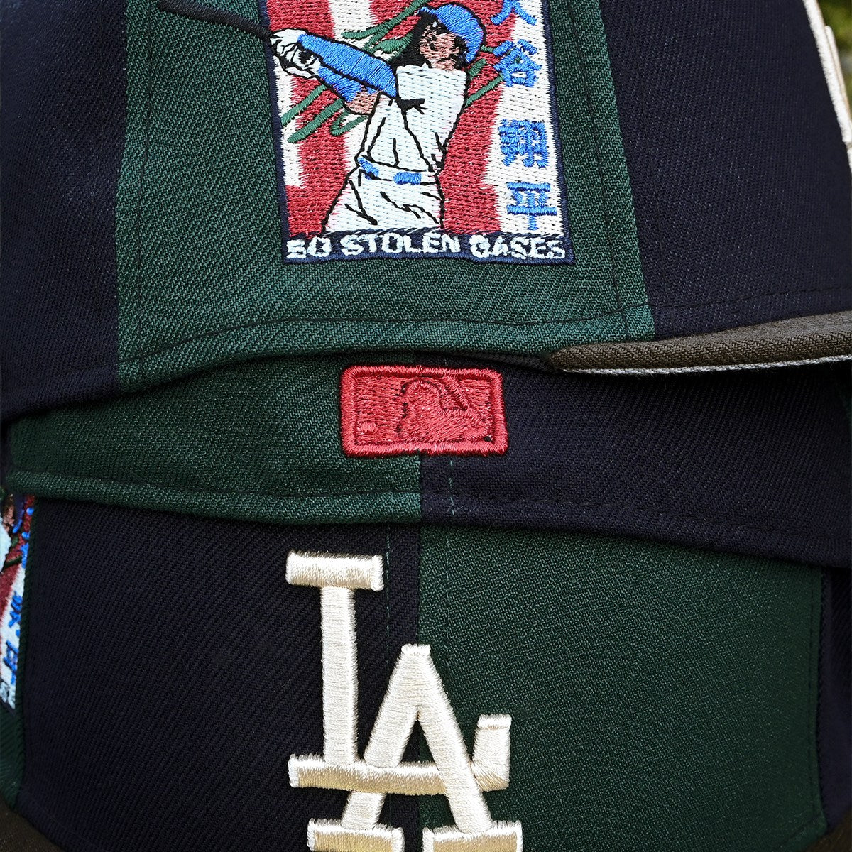 NEW ERA - Los Angeles Dodgers Shohei Ohtani 59FIFTY Navy/Dark Green/Walnut