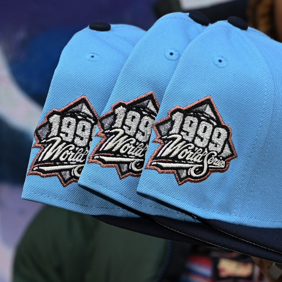 NEW ERA - Atlanta Braves 59Fifty 1999 World Series Sky Blue/Navy