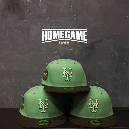 NEW ERA - New York Mets 59Fifty SHEA Matcha Green/Walnut