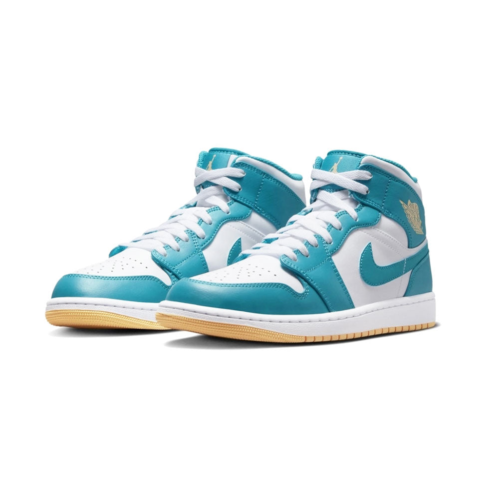 NIKE AIR JODAN 1 MID Aquatone Nike Air Jordan 1 Mid Aquatone [DQ8426-400]